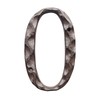 Cast Iron House Numbers-5 Inch Rustic Address Number- Solid &