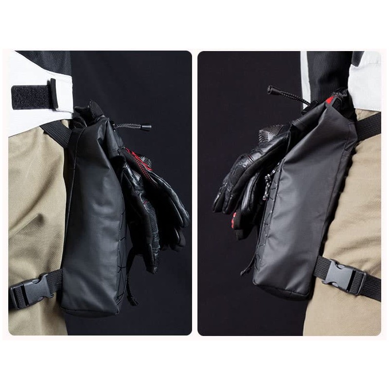 Leg Bag, Multi-functional, Waterproof, Reflective, Leg Pouch, 2.2L Large Capacity,