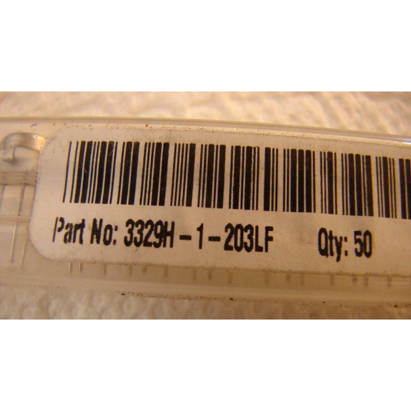 TRIMMER, 20K, 3329H 1 203LF 9354140 1 ea