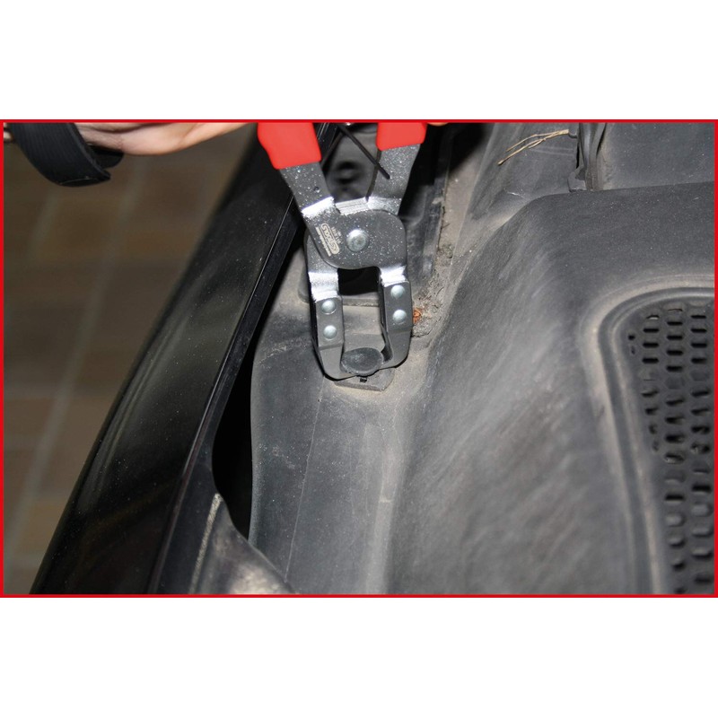 KS Tools 911.8181 Clip Pliers for Disassembly of Plastic Expansion