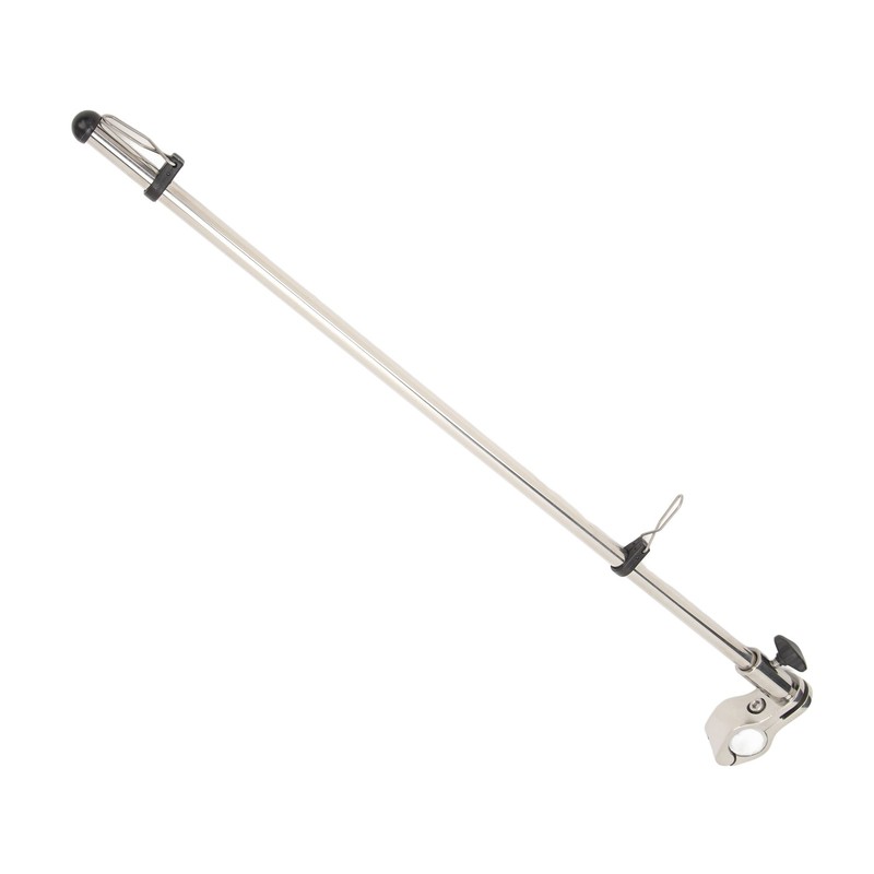 Marine Grade Rail Mount Flag Pole 560mm Stainless Steel Flag