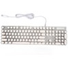 Blue Switch Mechanical Keyboard 104 Keys Backlight Ergonomic Retro Steampunk