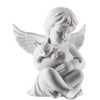 Rosenthal Angel Small White Matt Angel with Cat
