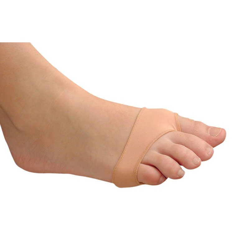 Visco-Gel - Cojín fino de silicona para el antepié derecho,