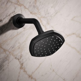 Kohler 27050-BL Occasion® Single-function showerhead, 2.5 gpm, Matte Black