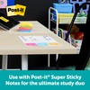 Post-it Flex Write Surface Sheets, 2 Pack, 9.1 x 9.1