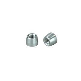 POSH FAITH 031077-71 Motorcycle Supplies, M8 Aluminum Nut, 2 Pieces