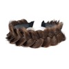 STHEJFB Wide Braided Headband Hoop Fashion Hair Accessories Elastic Non-slip
