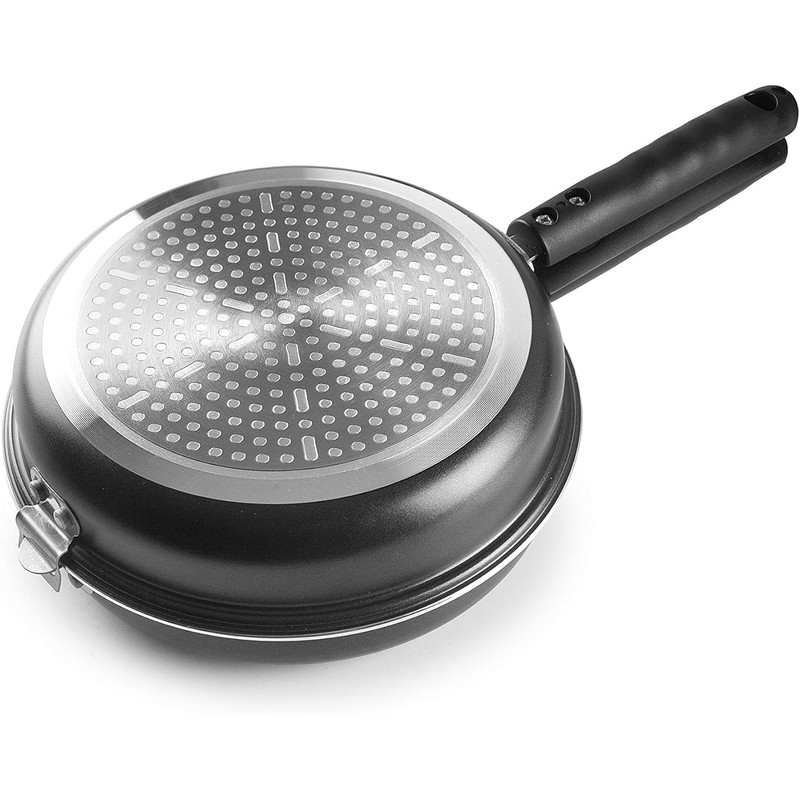 IBILI 405914 Indubasic Tortilla Pan, Aluminium, Black, 14 x 14