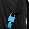 6 Pieces Mini Padlock Suitcase Locks 1.25''with Keys Multicolor Keyed