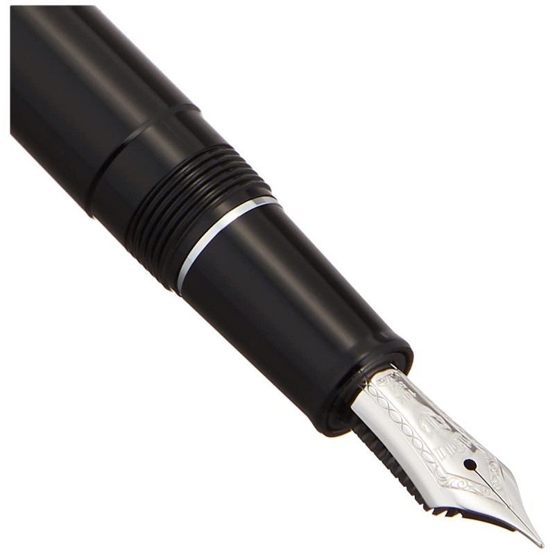 Sailor Fountain Pen Profitlite Silver Trim Black Fine Point 11-1039-220