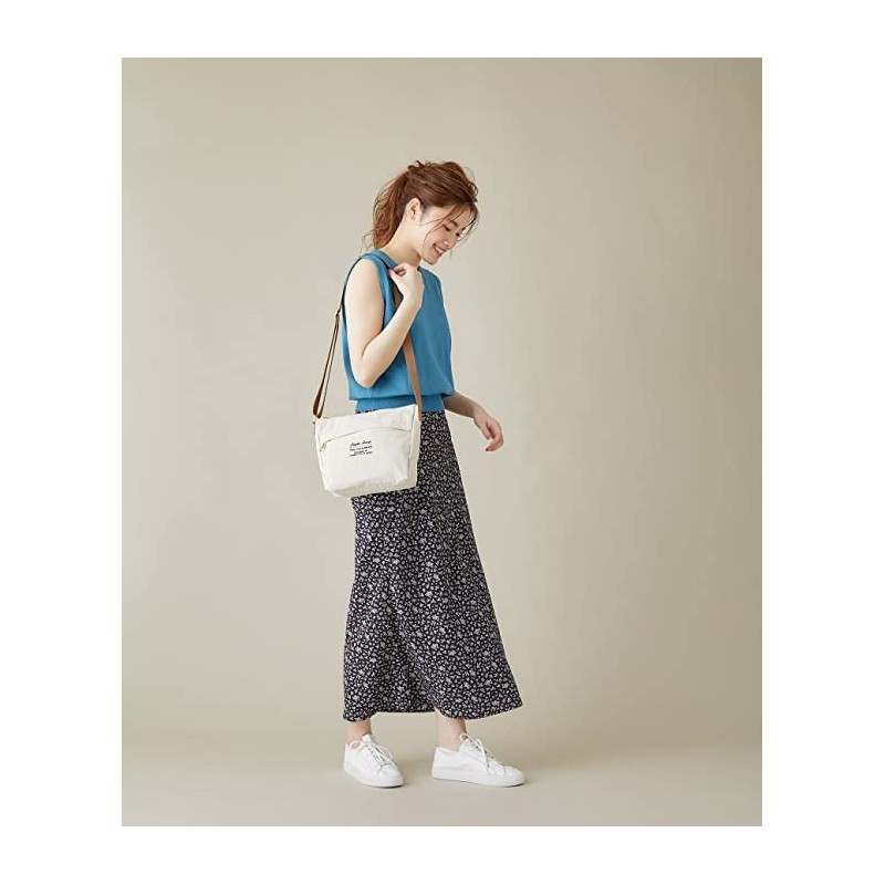 Legato Largo LT-U0063Z Mini Shoulder Bag, A5, Washable, natural