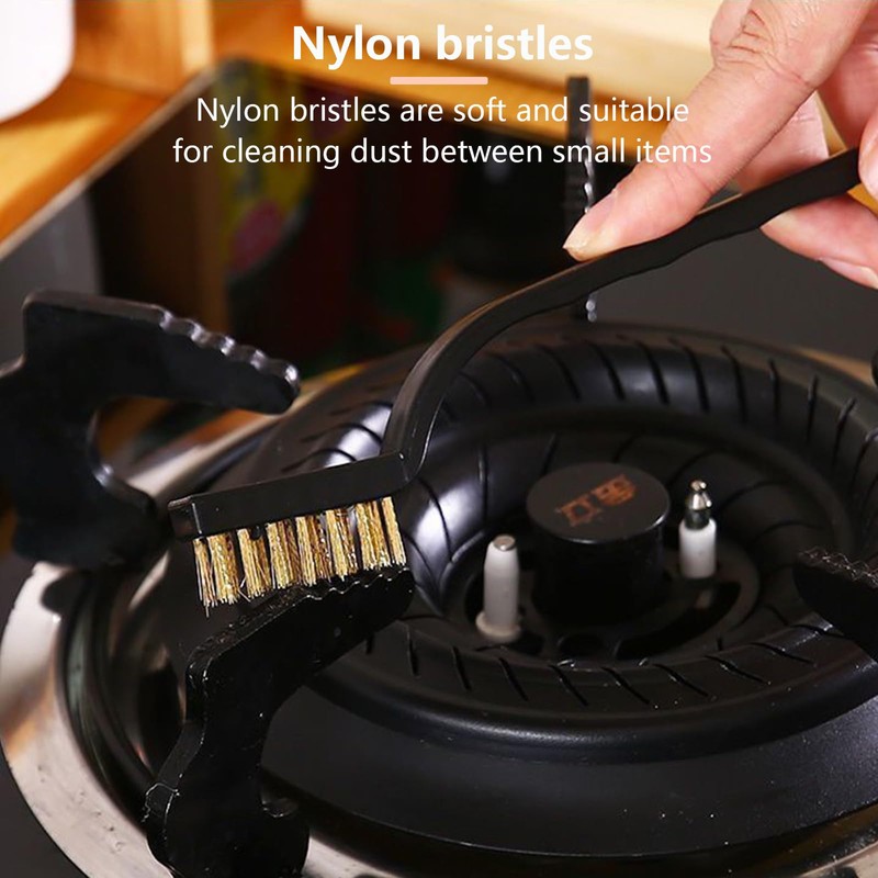 11 Pcs Brass Brush, Brass Wire Brush, Wire Brush Set,