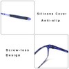 Mcoorn Lesebrille Schildpatt Flexibel Für Damen, Leichte Lesehilfe Biegsam Anti