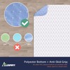 Non-Slip Bed Pads for Incontinence,20"X24" (3 Pack),Waterproof Washable Underpads and