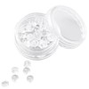 Rubber Earring Backs Soft Clear Earring Backings for Studs Hypoallergenic