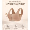 BRABIC Front Closure Bras for Women Post Surgery Compression Mastectomy