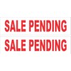 2-6x24 Sale Pending Real Estate Rider Sign Red