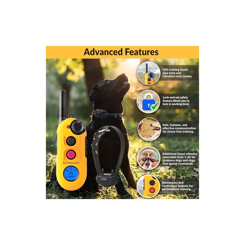 Educator Easy Sistema de Entrenamiento para Perros de 12 Milla,
