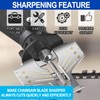 QOOWFEANIG 26 Pcs Chainsaw Sharpening Attachment Kit Chain Saw Blade