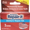 D.O.C. Denture Repair KIT Pack of 3 by Majestic Drug