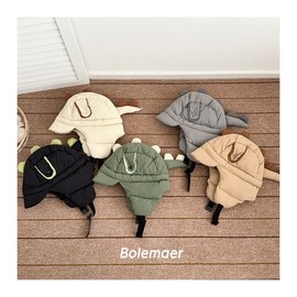 Kids' 3D Dinosaur Balaclava Trapper Hat for Winter Skiing Warmth (LF3063) One Size / Kids Grey 3ea