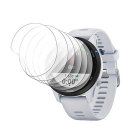 nvskvd Hydrogel Film for Garmin Forerunner 255 Music, 6 Pieces Clear HD Soft TPU Screen Protector Film Anti-Fingerprint