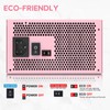Vetroo 1000W Pink Power Supply ATX 3.1 Ready Dual PCIe