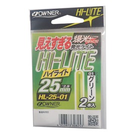 Owner HL-25-01 Highlight Regular Pack 25mm #01 Green 81164