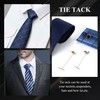 THUNARAZ 8 Pcs Tie Tacks for Men Tie Pins for