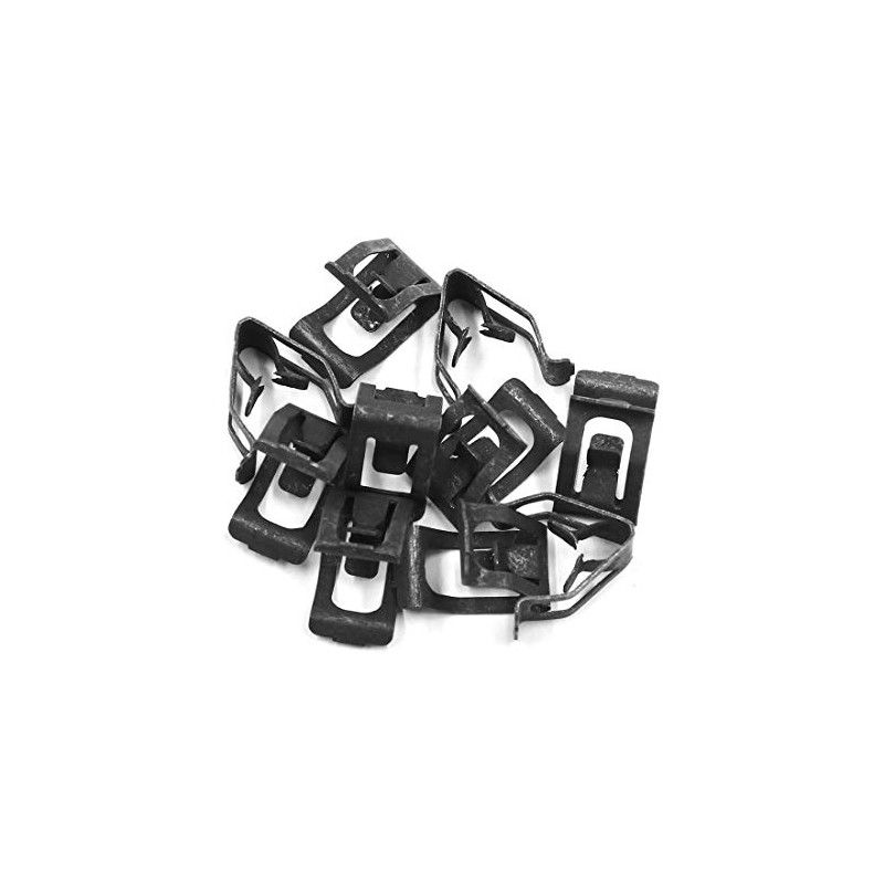 sourcing map Car Dashboard Console Instrument Panel Metal Clip 16.5