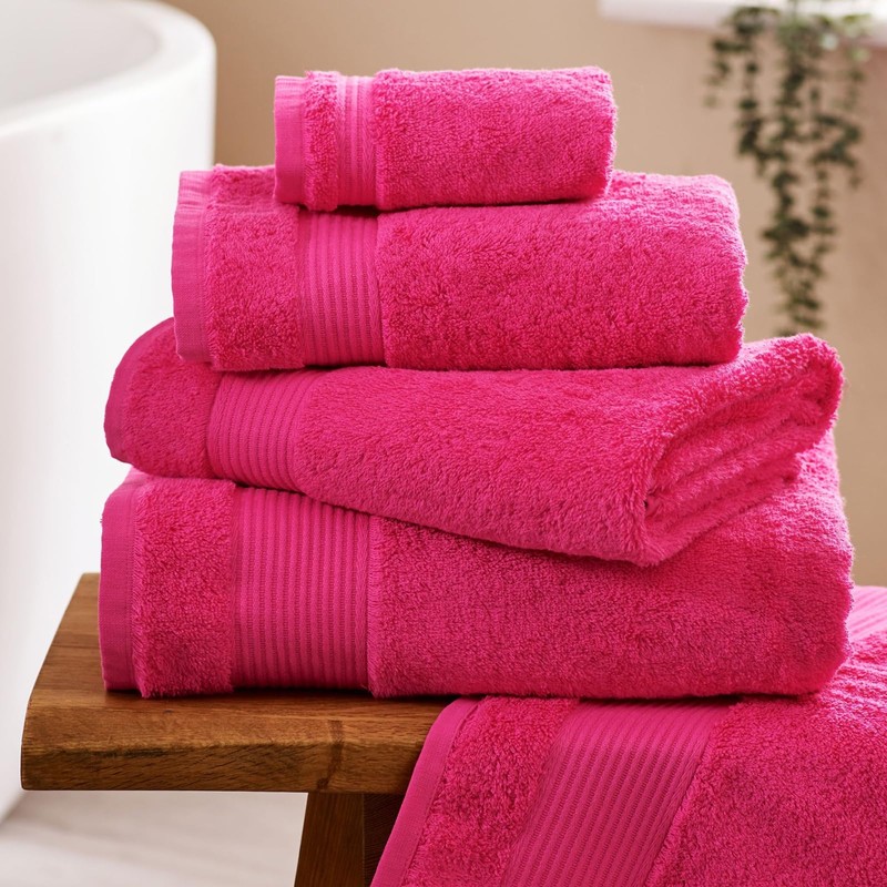 NEXT Home Egyptian Cotton Hand Towels - 100% Cotton Pink