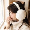 BKEPDY Winter Ear Muffs Ear Warmers Women's Foldable Warm Plush