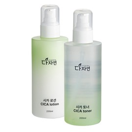 Dajayeon Cica Toner Lotion Set 400ml / 다자연 시카 토너 로션 세트 400ml