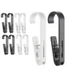 Realand 10pcs Large Clothes Pins with Hooks - Sturdy Laundry