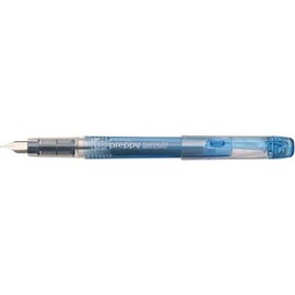 Platinum Fountain Pen, Preppy Fountain Pen, Fine Point, Blue Black