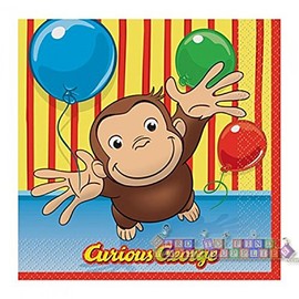 Curious George Napkins (16-pack)
