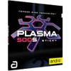 ANDRO Plasma 500S - Rivestimento per ping pong (rosso, 2,1