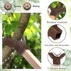 2 Pcs Tree Branch Supports Plastic Brace for Orchards, Brown