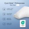 Coop Home Goods Cool Side Cut-Out Pillow Case, Queen Size