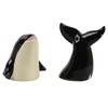 Salt and Pepper Shakers Novelty Nautical Kitchen Décor - Black