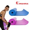 iWanna PVC Yoga Mat 6mm Thin Lightweight Standard Purple iWanna347