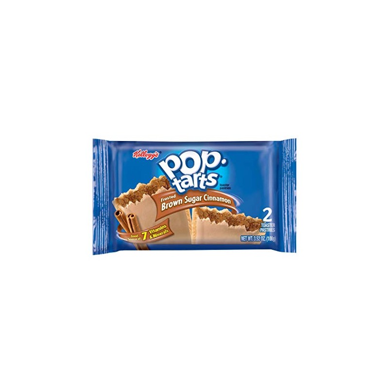 Frosted Brown Sugar Cinnamon Pop Tarts 12 Case 6/144 Count