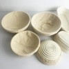 2Pcs Round Bread Proofing Basket Cloth Liner, Rattan Baking Dough