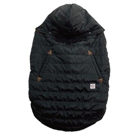 Heat-storage Material, Warm Baby Hug Cover, Baby Cape Carrier Cover for Cape Stroller Cover, Cold Protection, Child Seat, Windproof, Winter, Warm, Baby Baby Shower, Huggwear, CARESTAR (Black)