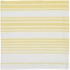 Design Imports Lemon Bliss Table Linens, 20-Inch by 20-Inch Napkin,