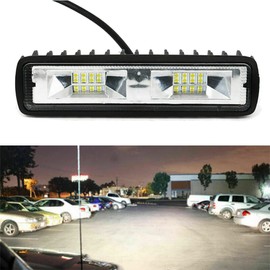 LED Fog Light, Work Light, Vibration Proof, Shockproof, DC 12 V, 24 V, Set of 4, Universal