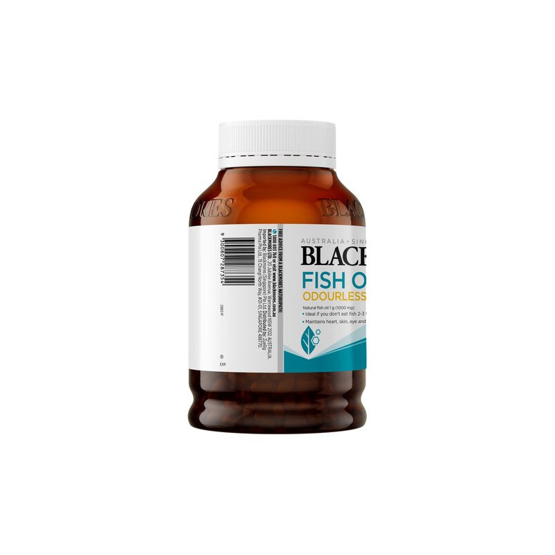Blackmores Odourless Fish Oil 1000mg 400 Capsules