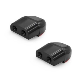 2Pack Car Deer Warning Whistle Devices, Deer Whistles for Car, Horns Sensor Alerts Gadgets for Avoids Collisions, Deer Warning Devices Animal Alert for Vehicles & Motorcycles (Black)