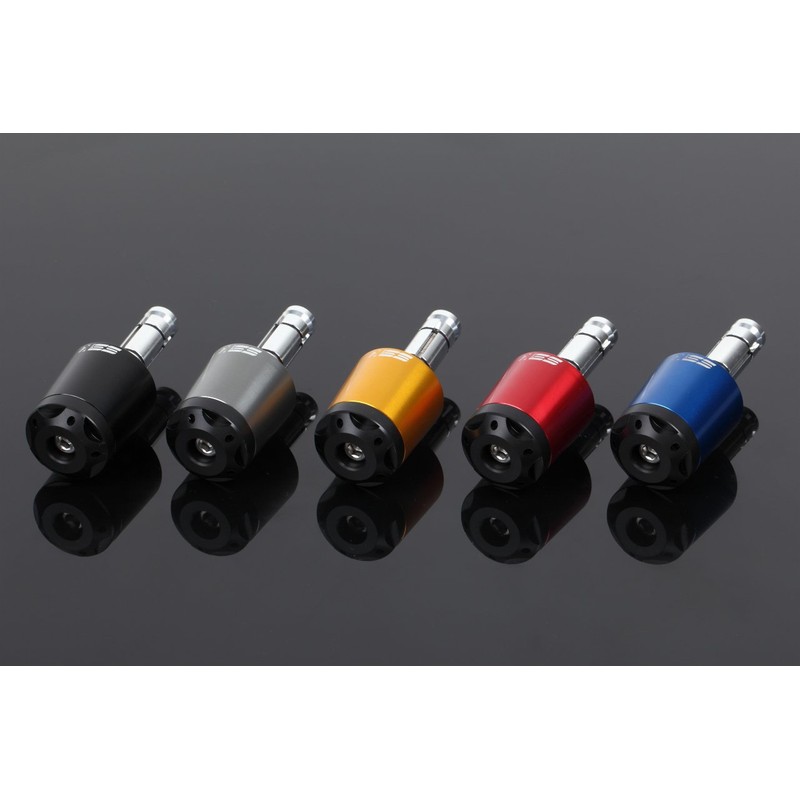 SSK Handlebar Ends Red Fits Steering Wheels with 14mm-19mm Inner